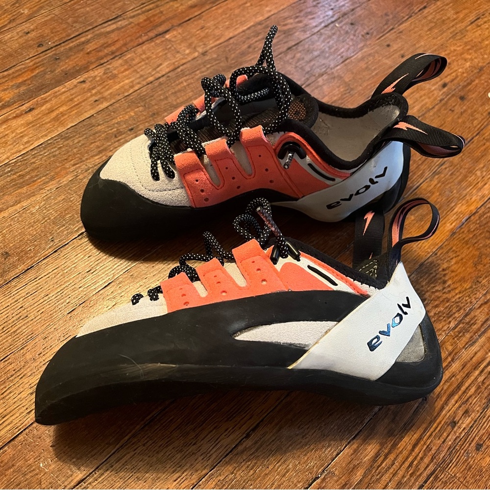 White and Pink Athletic Shoes for Performance
